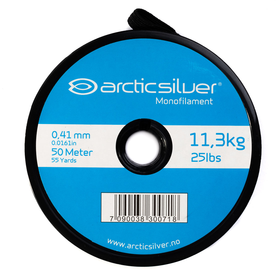 ArcticSilver Monofilament Tippet sur bobine Matériau de bas de ligne