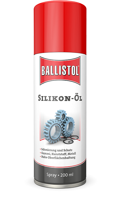 Spray d'huile silicone Ballistol 200 ml