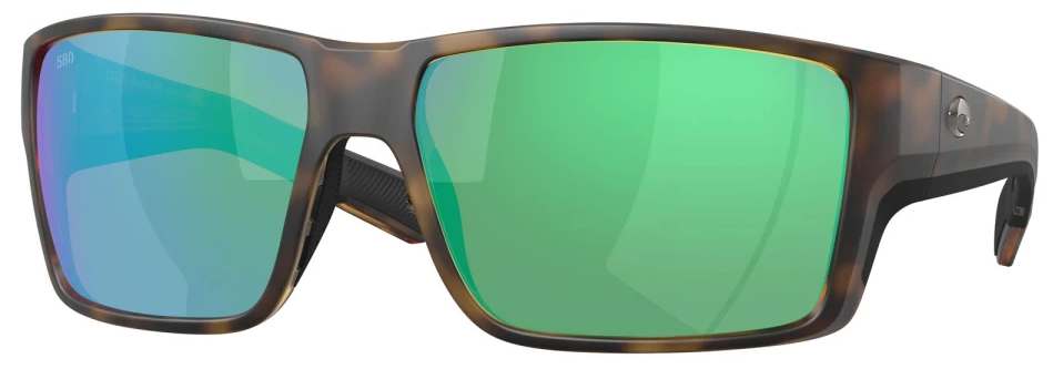 Costa Lunettes polarisantes Reefton Pro Matte Tortoise (Green Mirror 580G)