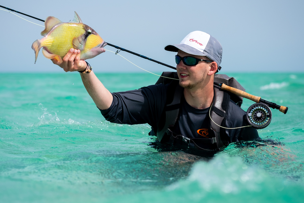 YT-Video-Permit-Triggerfish9 - Fit fürs Salzwasser! Tipps & Tricks fürs Fliegenfischen in den Tropen. Permit/Triggerfish