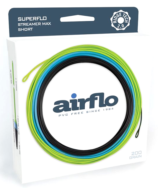Airflo Superflo Ridge 2.0 Streamer Max Short ligne à mouche