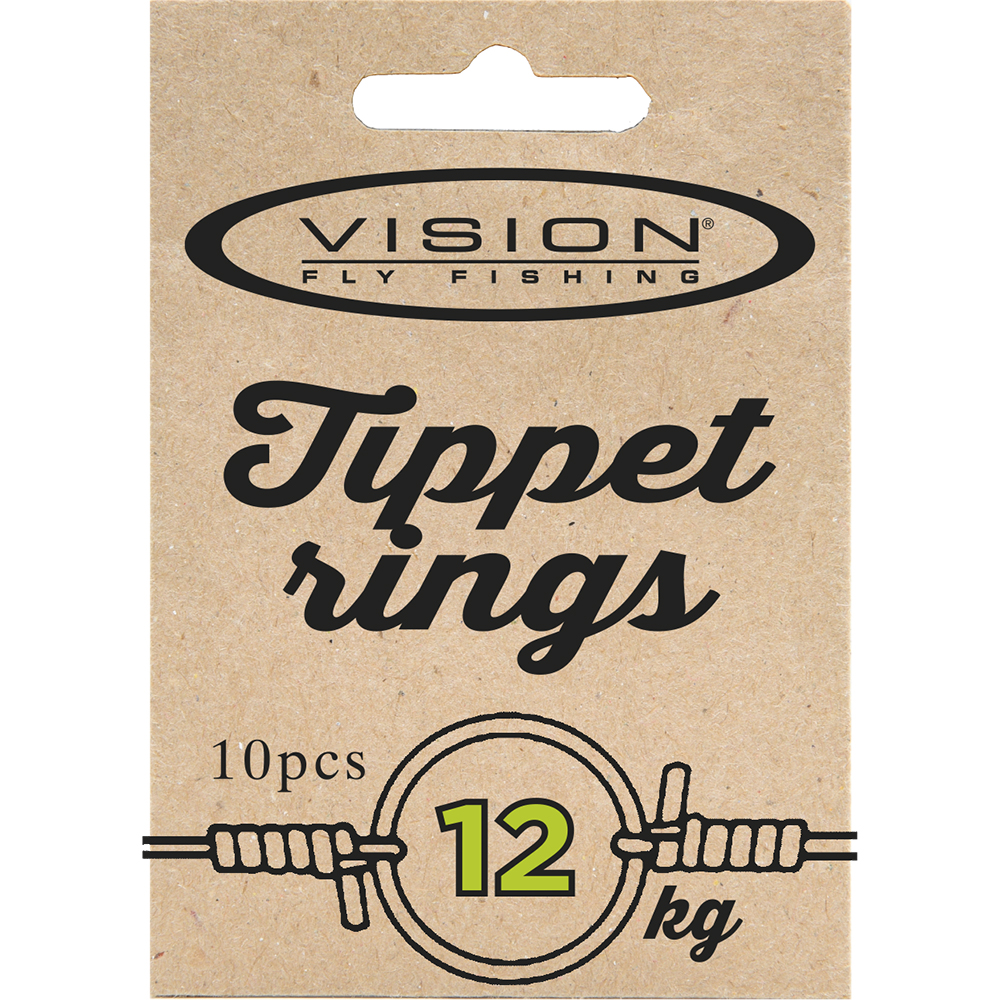 Anneaux de tippet Vision Anneaux de bas de ligne ou anneaux de piton