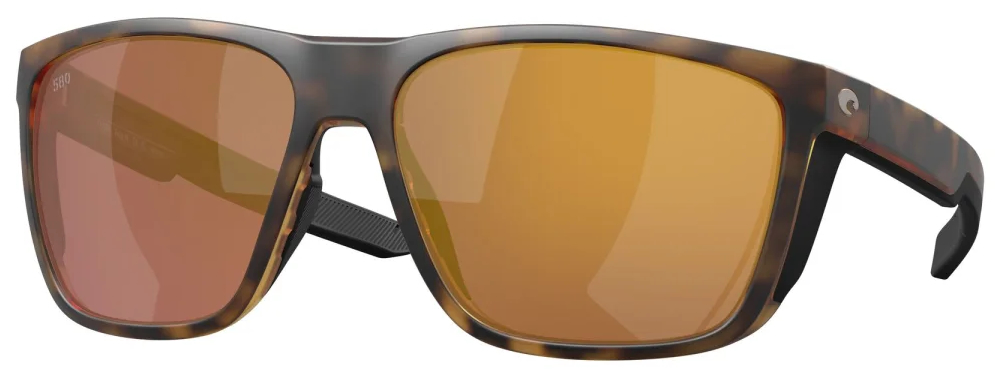 Costa Lunettes polarisantes Ferg XL Matte Tortoise (Gold Mirror 580G)
