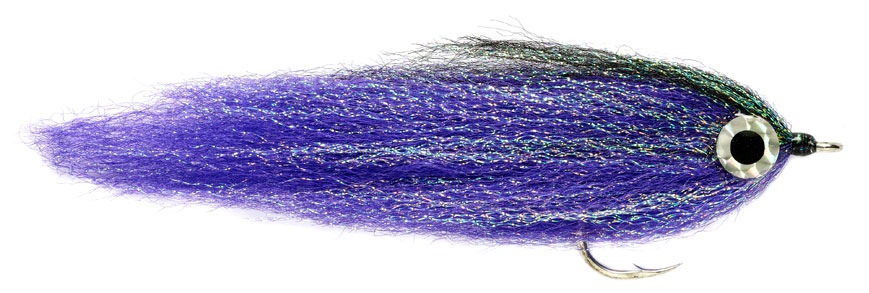 Fulling Mill Streamer - Magnetic Minnow pourpre