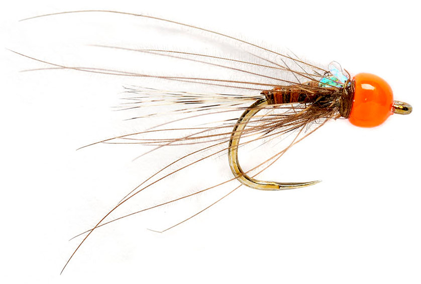 Nymphes Fullling Mill - KJ Hot Orange Sighting Nymph
