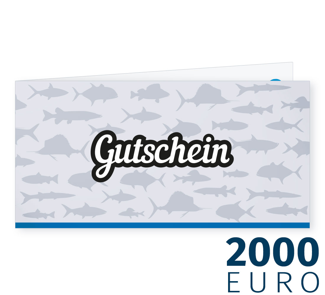 Bon d'achat de 2000 euros de adh-fishing