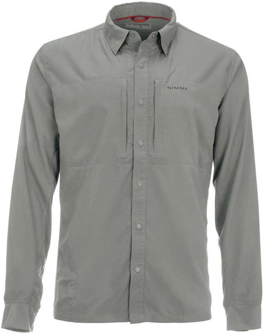 Simms BugStopper Intruder BiComp UPF30 T-shirt avec protection UV & insectes Cinder