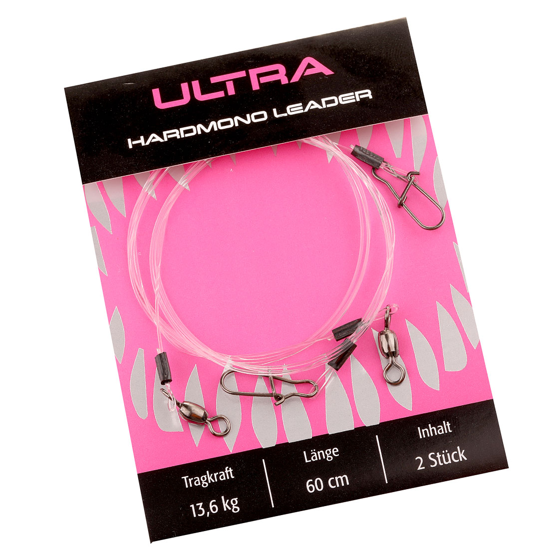 Climax Ultra Hard Mono Leader bas de ligne, pack de 2