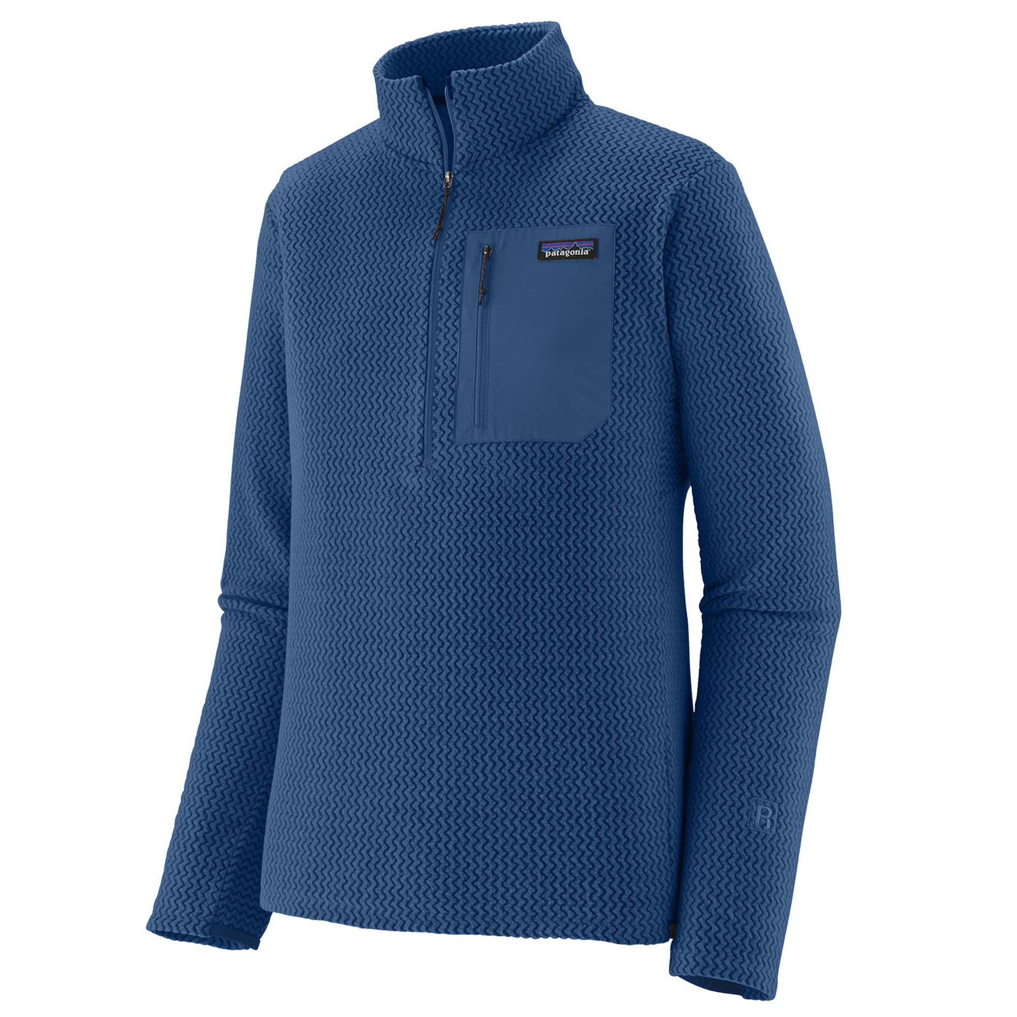 Patagonia R1 Air Zip Neck CLMB - Clement Blue