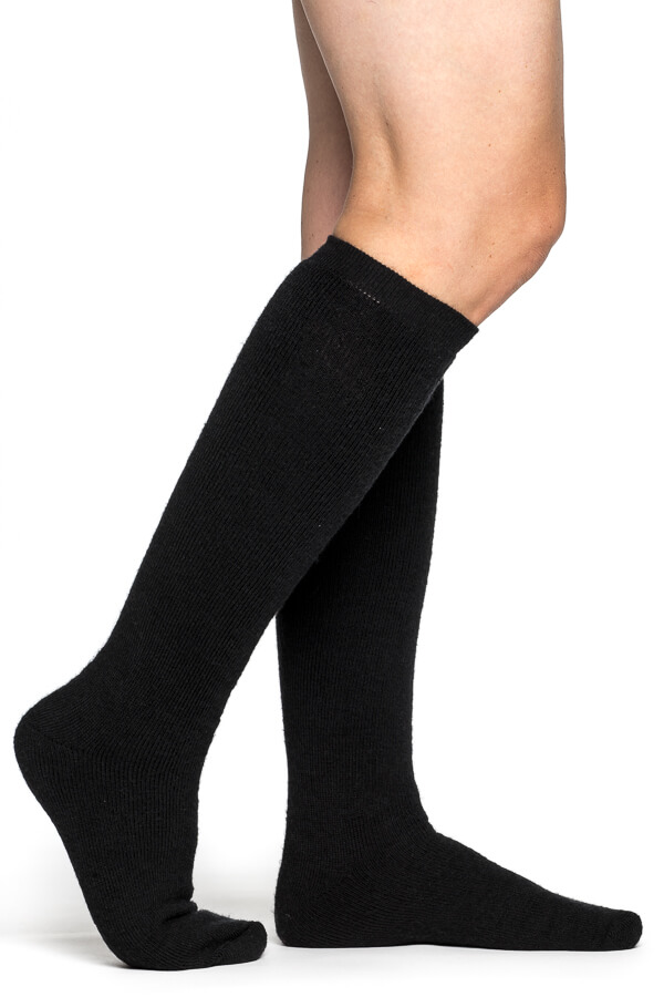Woolpower Socks Knee-High 400 chaussettes black