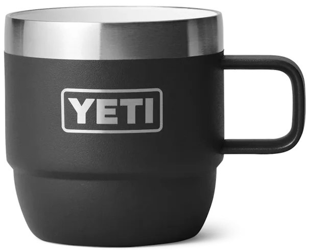 Yeti Espresso Mug 6 oz (177 ml) Tasse pack de 2 black