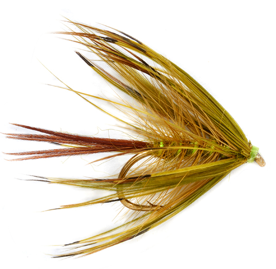 Mouche mouillée Fulling Mill - Jackie's Green Drake Fly Mouche de mai