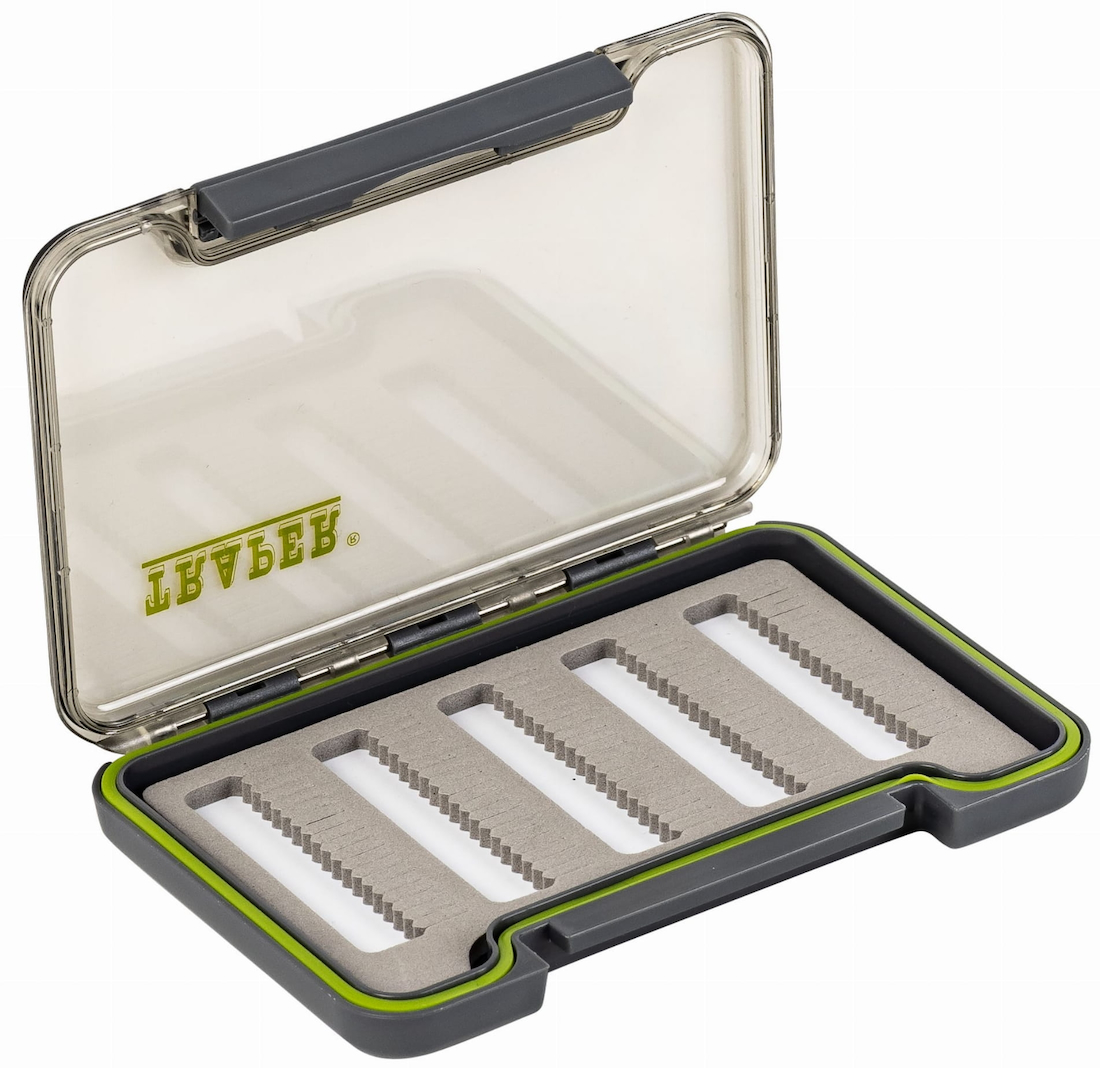 Traper Dryfly Box Waterproof Slim 138 x 96 x 15mm Boîte à mouches sèche