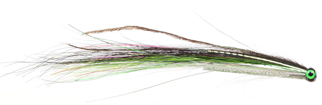 Guideline Mouche tubulaire - HKA Sunray Black & Green