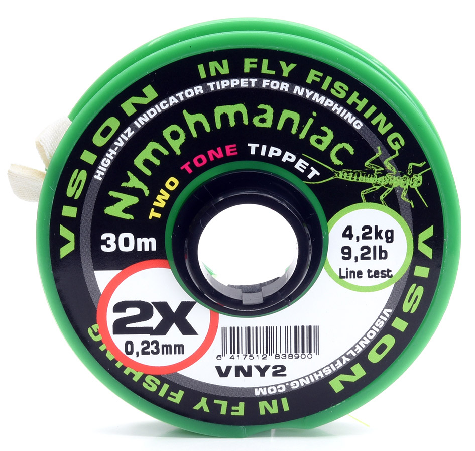 Vision Nymphmaniac Two Tone Tippet Aide visuelle