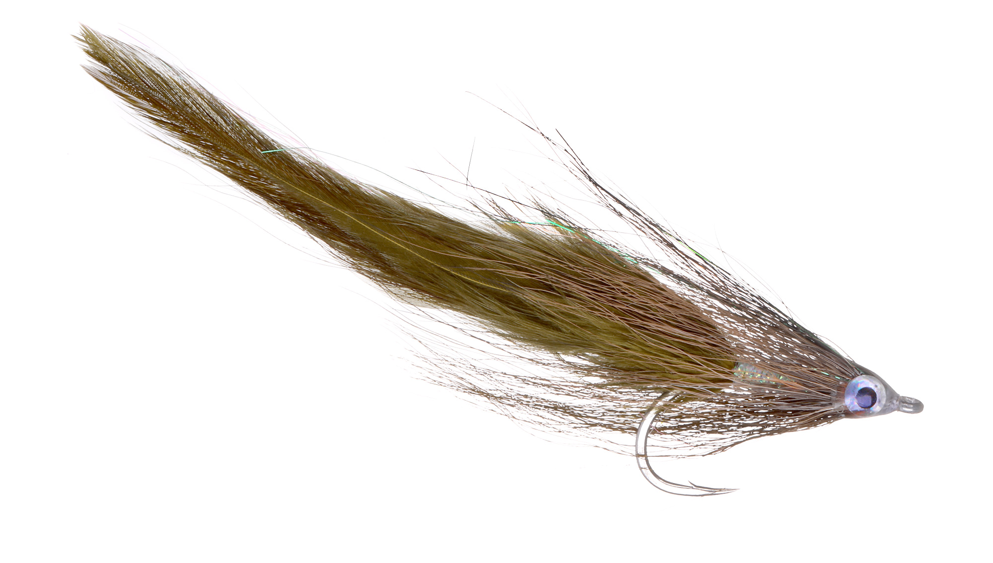 Fulling Mill Streamer Deceiver Olive et Brown #2/0