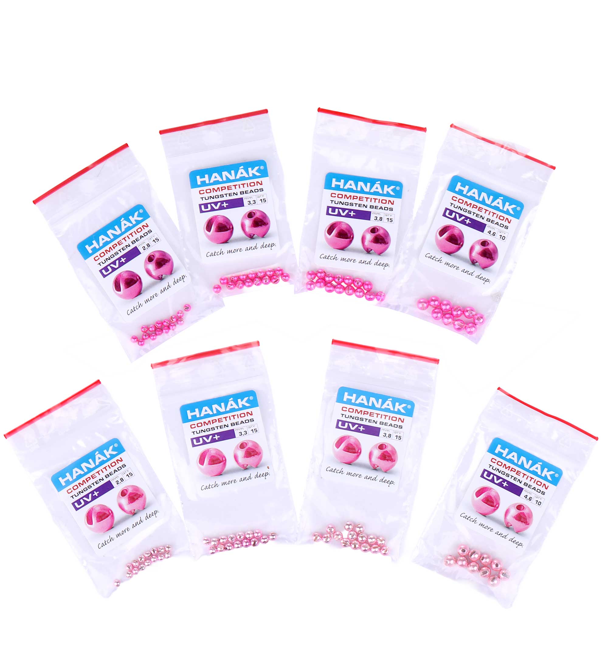 Hanak Tungsten Beads UV+ perles fendues