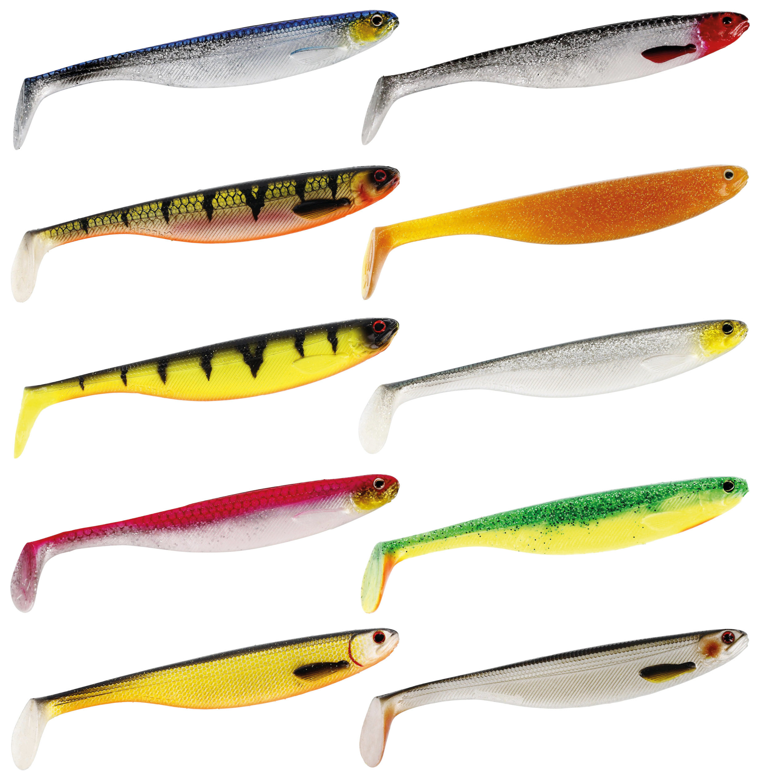 Westin ShadTeez Slim 7,5 cm (jeu de 4)