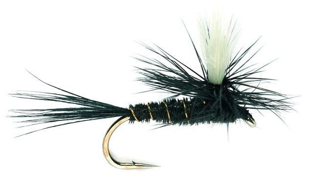 Fulling Mill mouche sèche - Parachute Black Gnat
