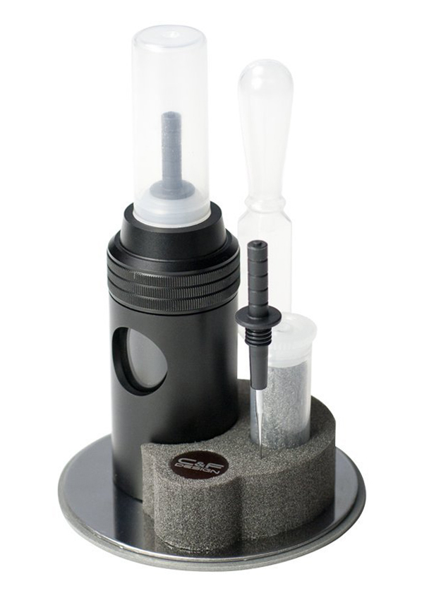C&F Design CFT-220 Head Cement Applicator Station de vernis de montage