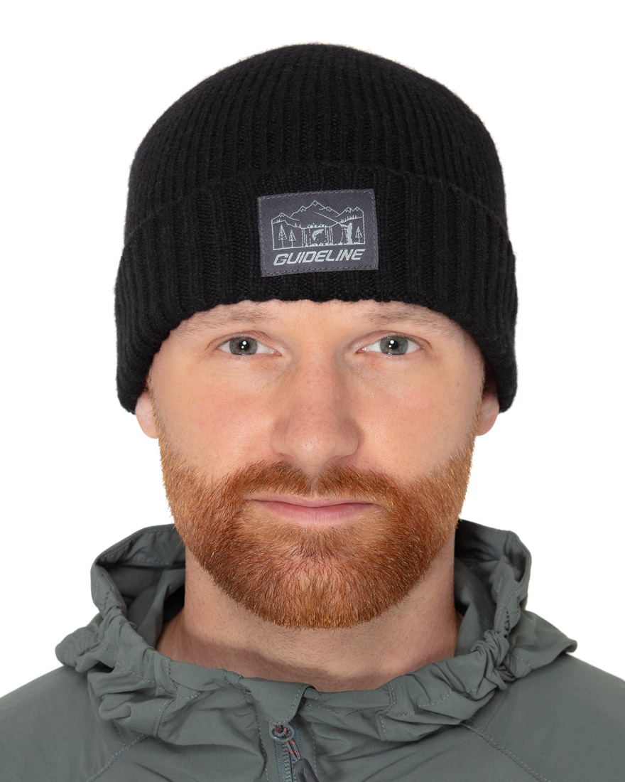 Guideline Black Gnat Beanie bonnet noir