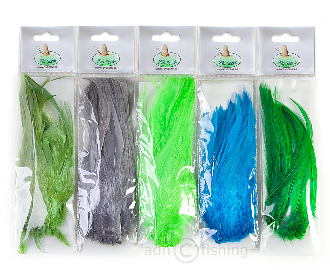 Fly Scene Strung Saddle Hackle (hache de selle)