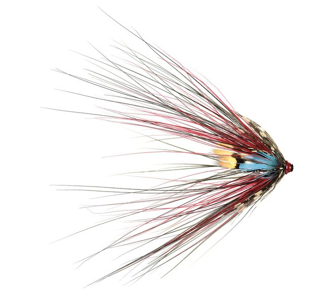 Frödin Flies Mouche tubulaire Sea Trout Spey Series - Black Doctor Spey
