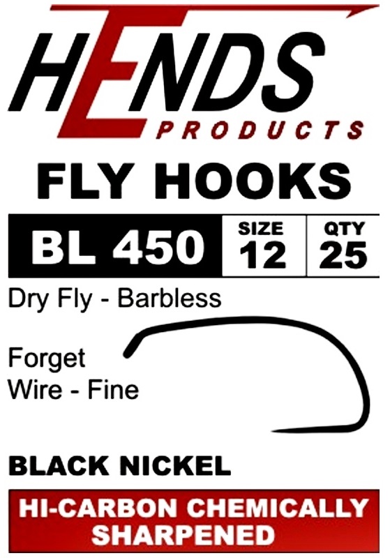 Hameçons Hends BL 450 Dry Fly
