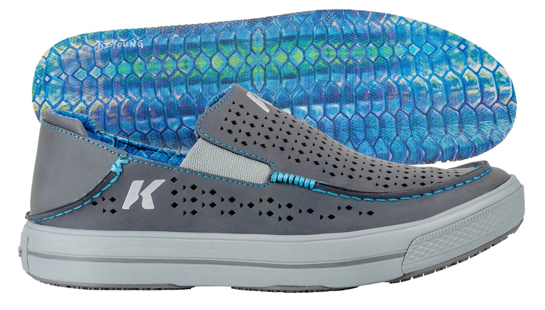 Korkers Fish Moc Slipper Tarpon Leather Chaussure