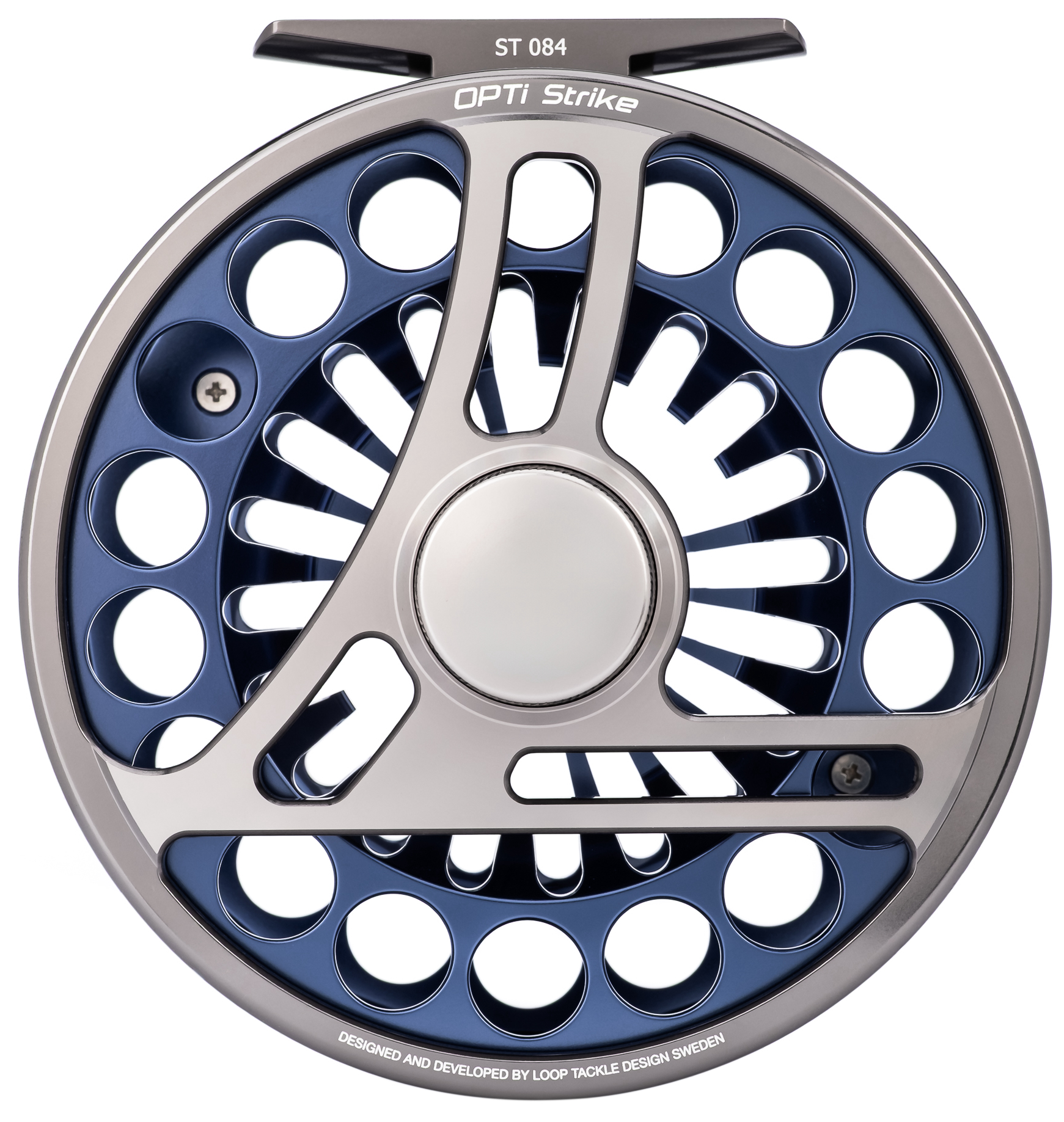 Loop Opti Strike Moulinets de mouche Arctic Blue