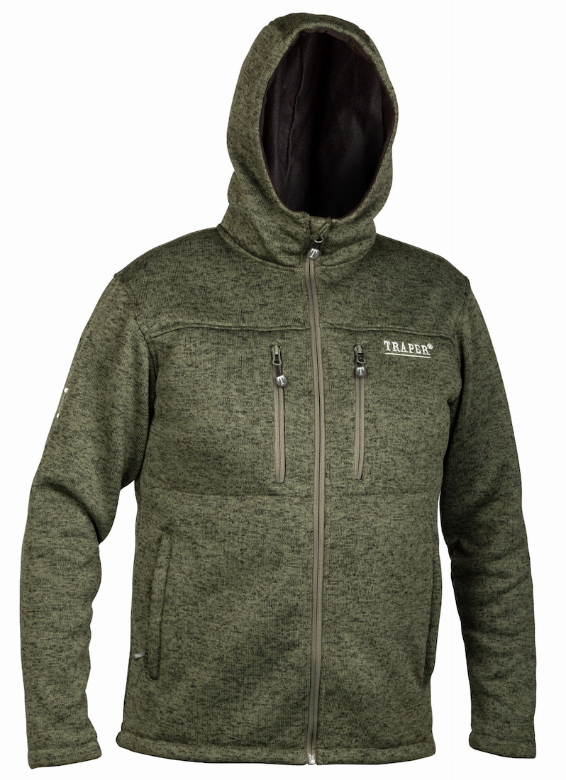 Traper Alaska Hoody Pullover vert