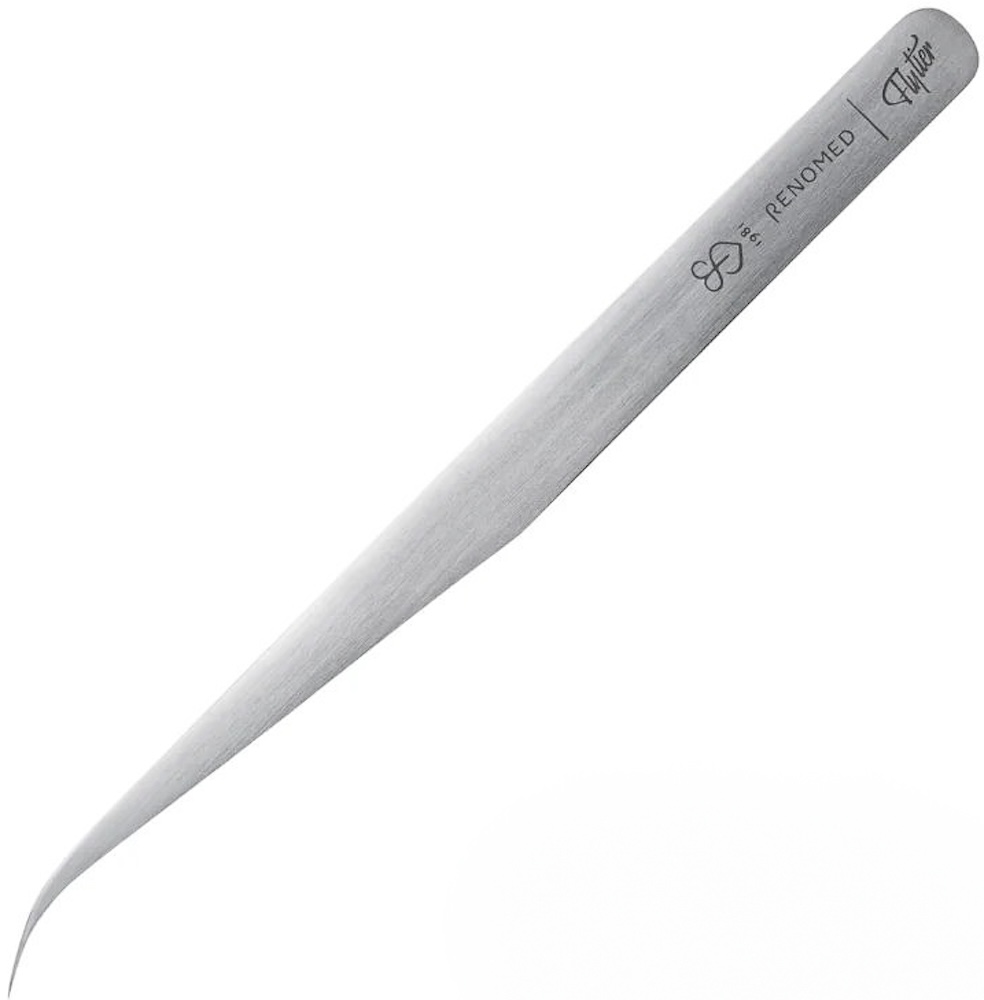 Pince fine en acier inoxydable Renomed FT3 - Précision 14cm, grande, courbée