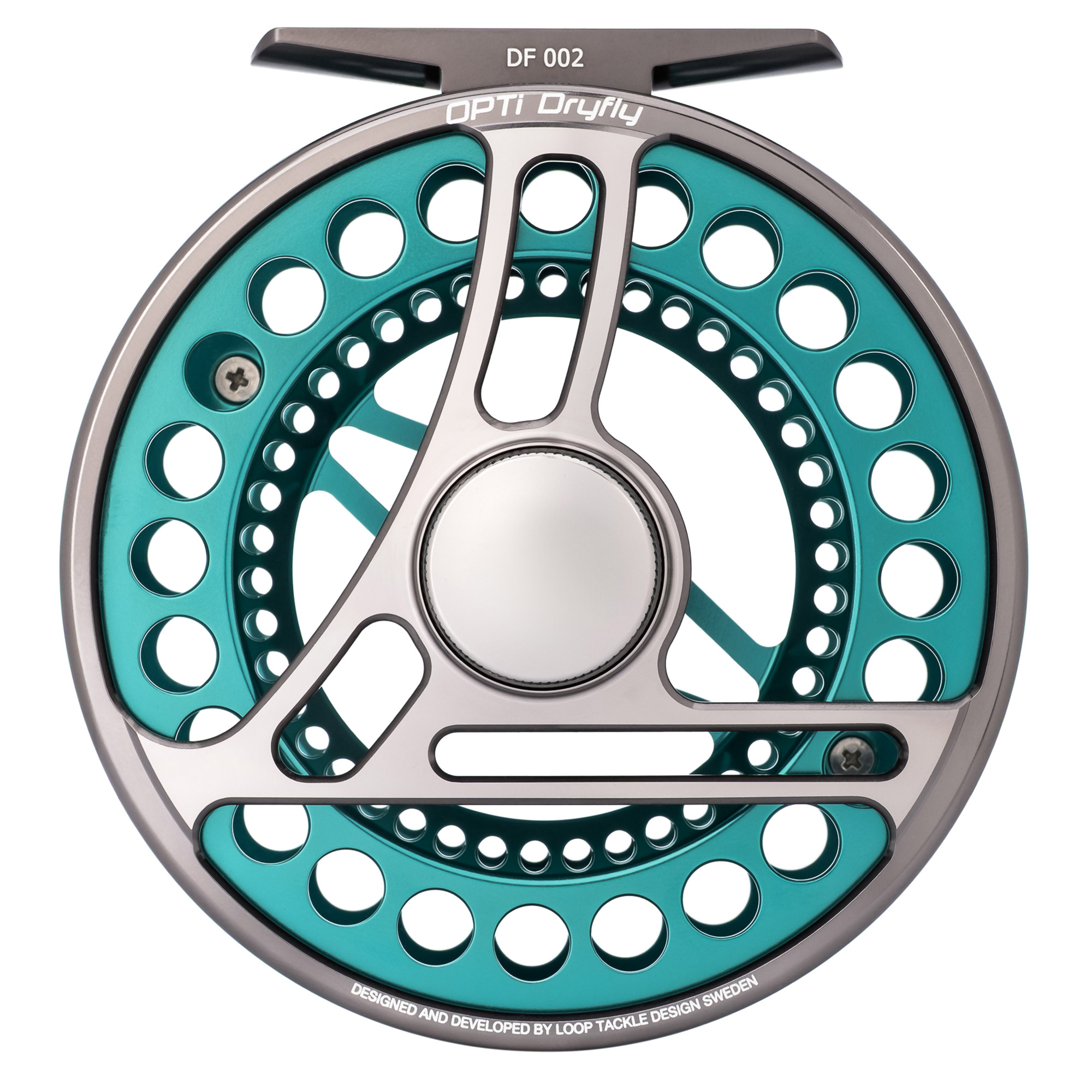 Loop OPTI Dryfly Limited Edition moulinet de mouche Aurora Turquoise