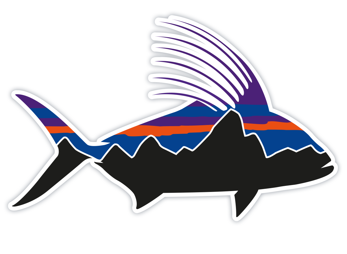 Patagonia Fitz Roy Roosterfish Sticker