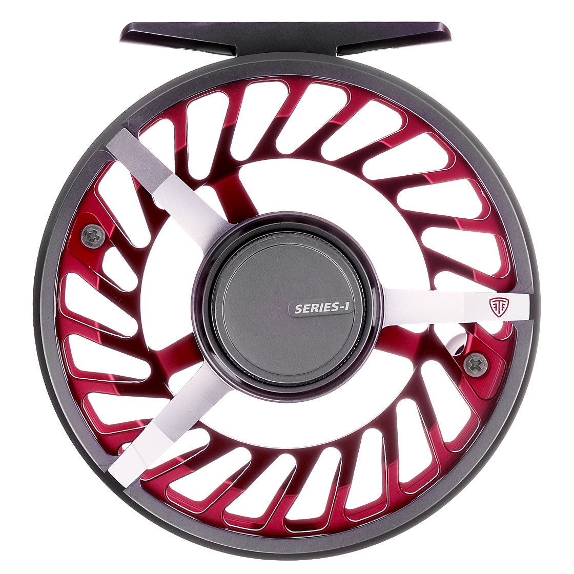 Taylor Series 1 moulinet de mouche ruby red