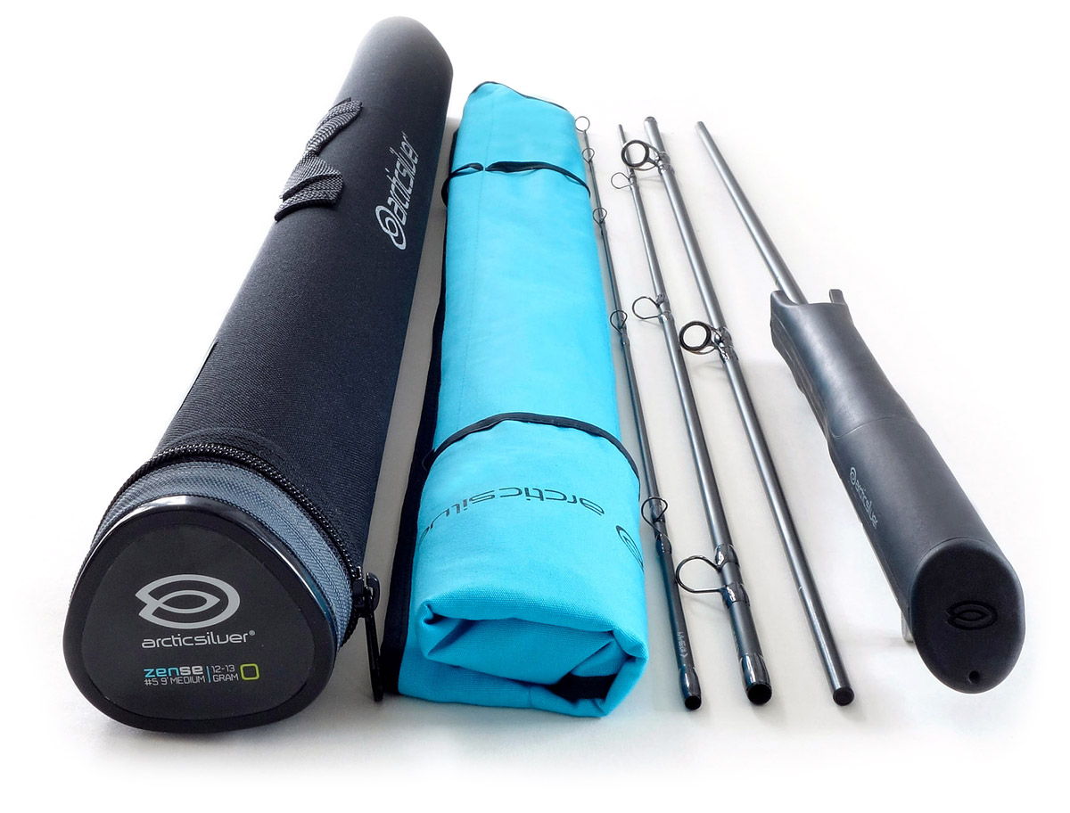 ArcticSilver Zense Canne à mouche à une main Fast Action