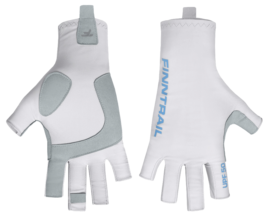 Finntrail Wave Fishing Sun Glove UPF50+ Gant gris