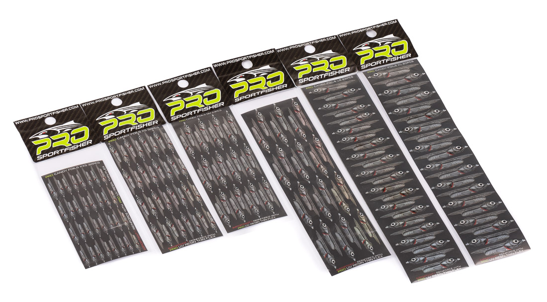 Pro Sportfisher Candy Foils film adhésif holographique