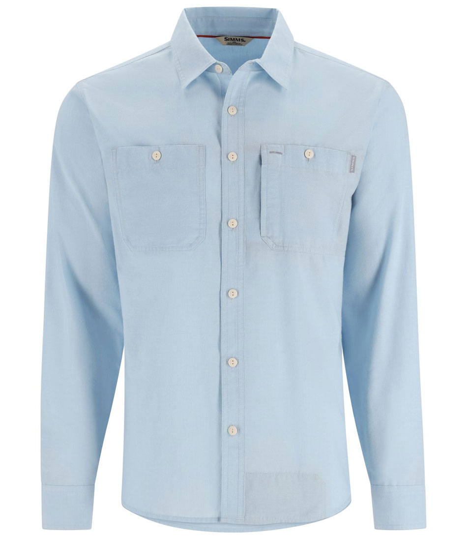 Simms Cutbank Chambray Shirt chemise sky chambray