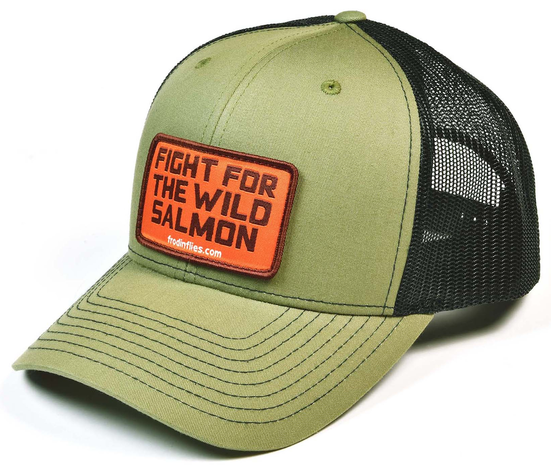 Frödin Free Wild Salmon Trucker Hat casquette loden black