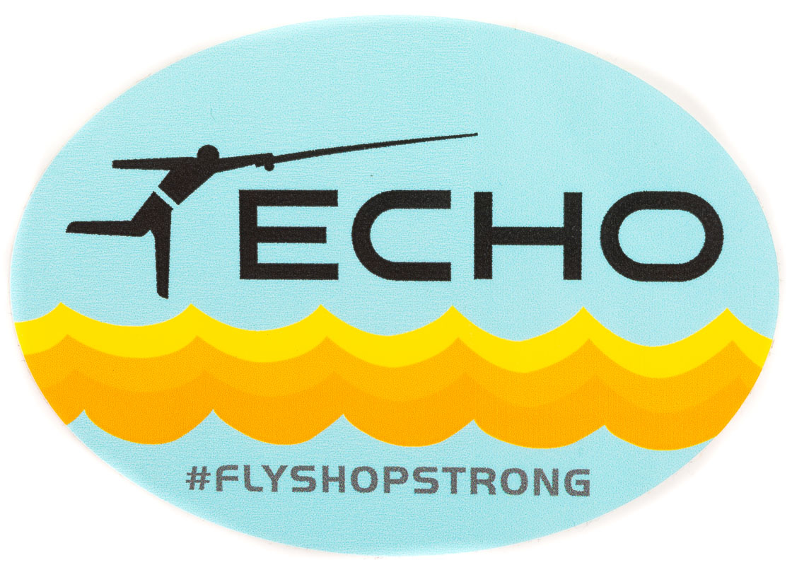 Autocollants Echo FlyShopStrong