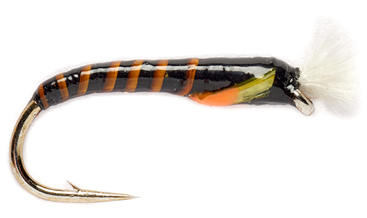 Fulling Mill Two Tone Buzzer Black Nymphes
