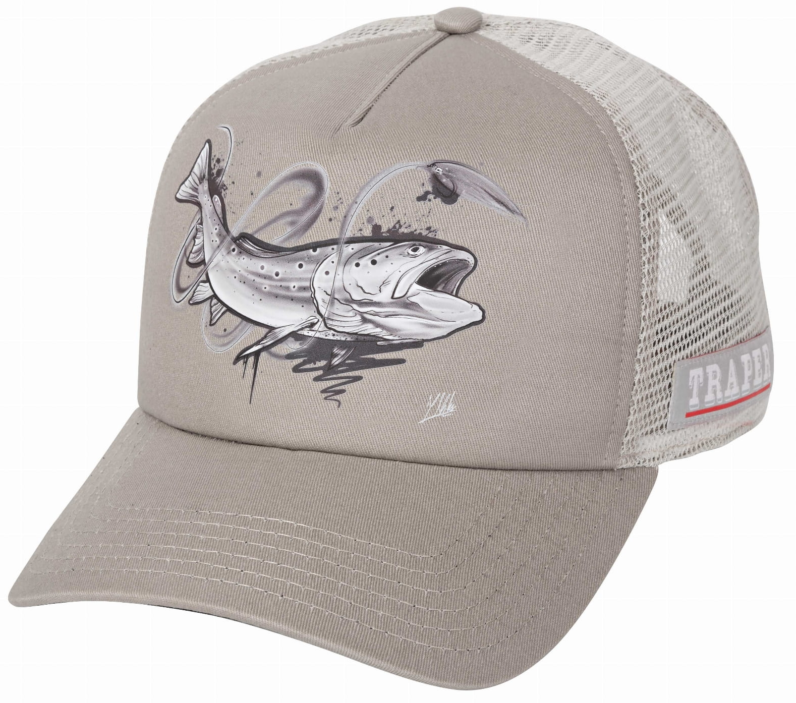 Traper Art Cap Hucho grey Hat casquette