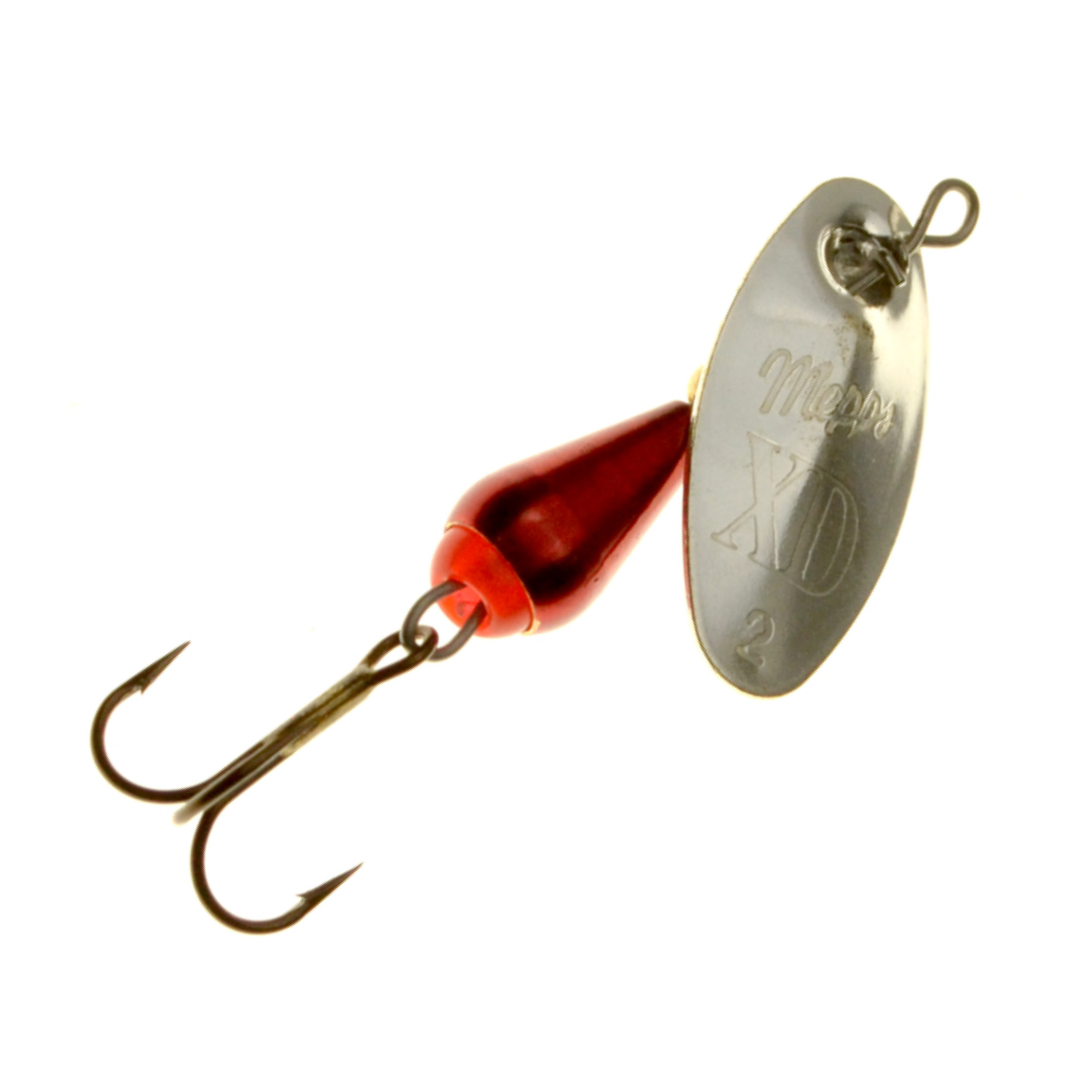 Mepps XD Spinner argent/rouge
