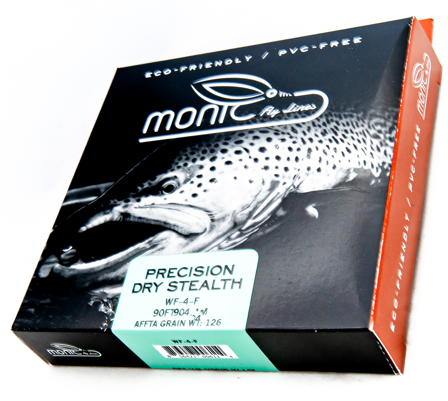 Monic Precision Dry Stealth Clear Tip ligne à mouche flottante