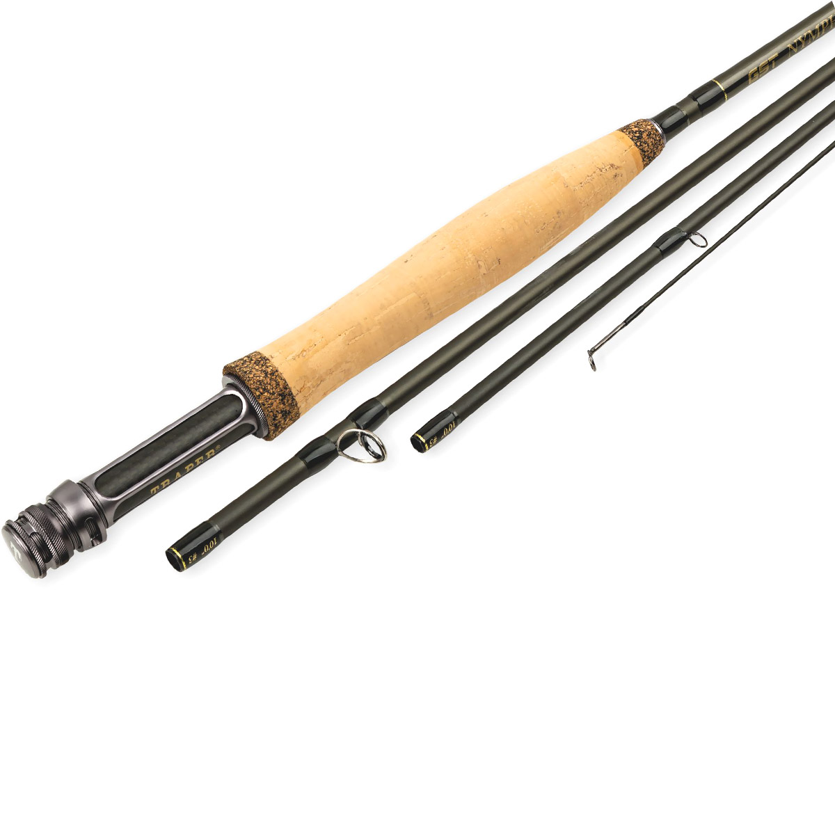 Traper GST Euro Nymph & Dryfly 2 en 1 Cannes à mouche à une main