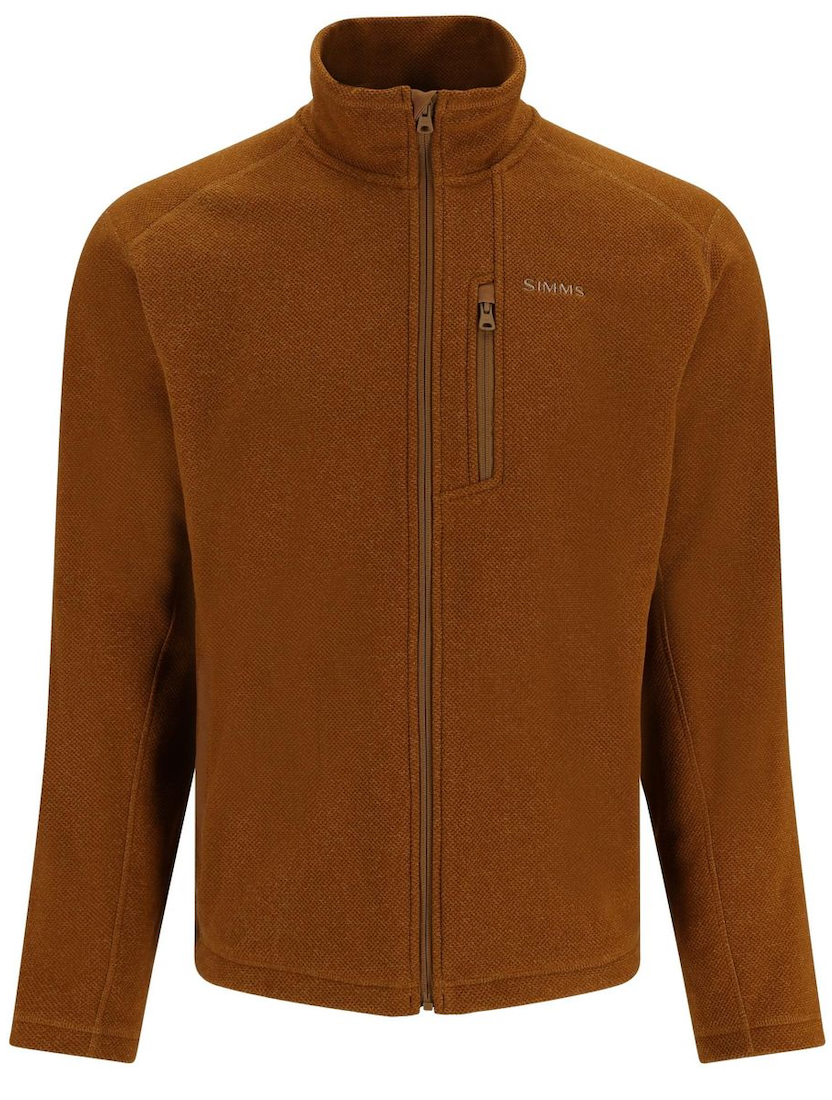 Simms Rivershed Pull à zip complet Cobia Heather