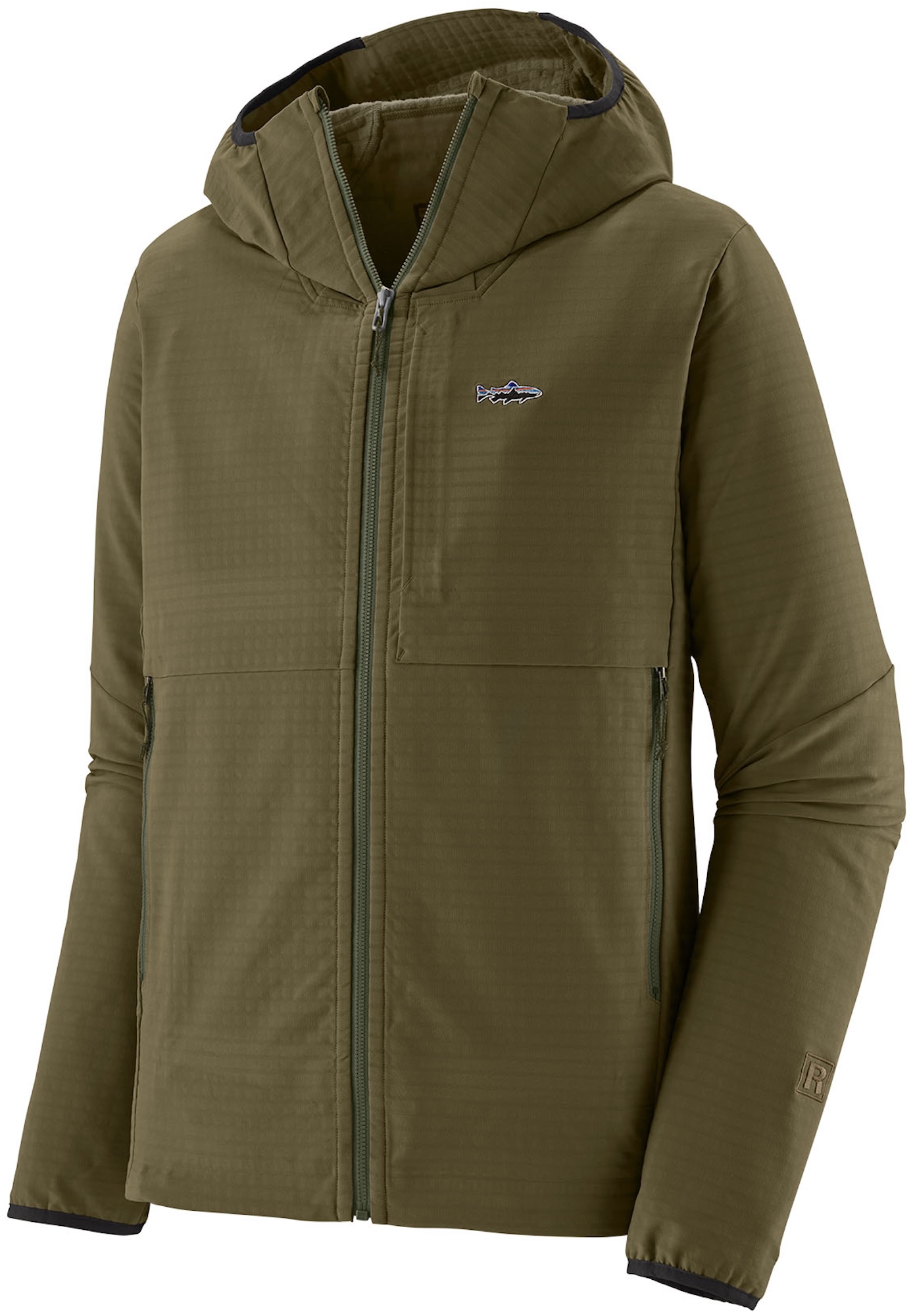 Patagonia R1 TechFace Fitz Roy Trout Hoody BSNG