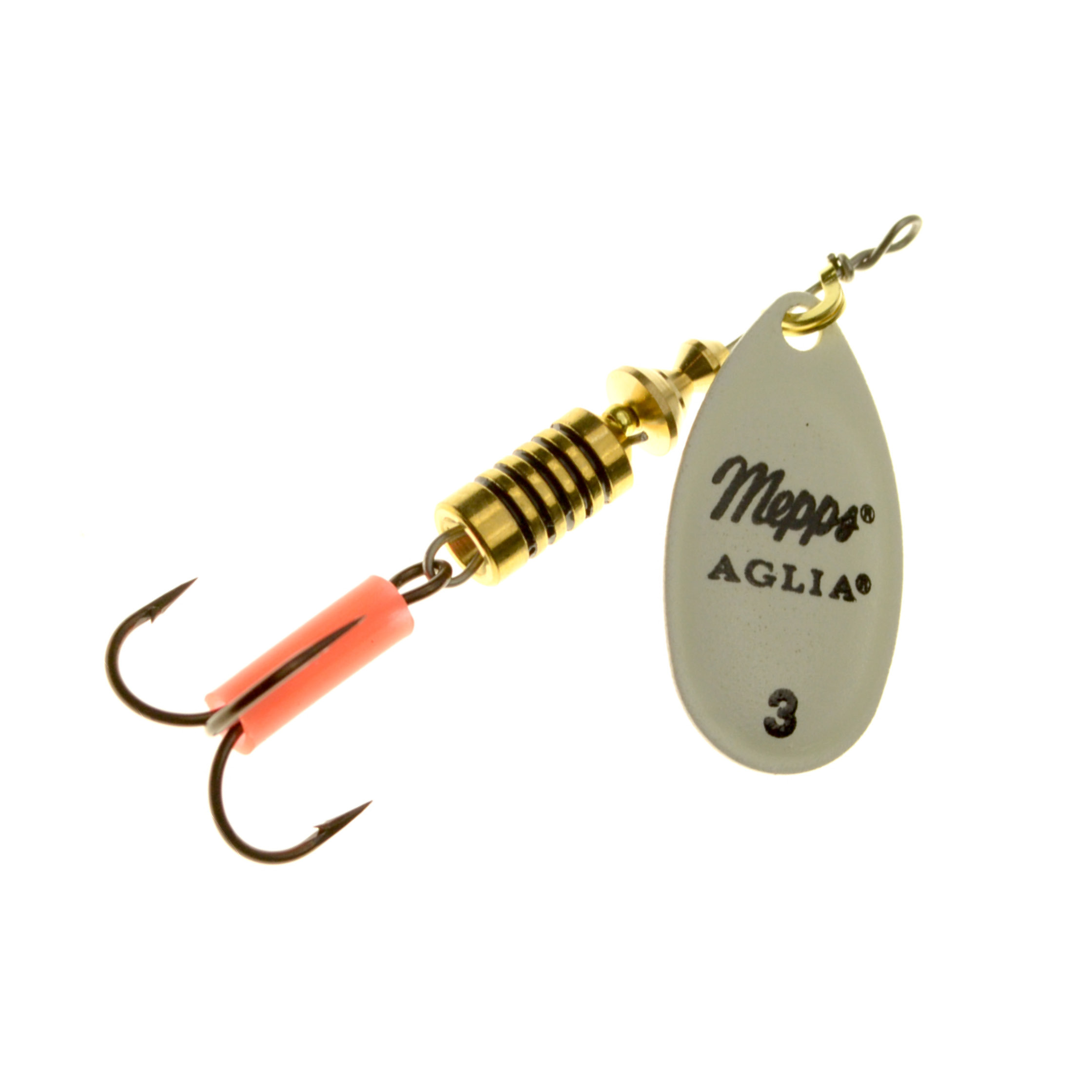 Mepps Aglia Spinner fluo blanc