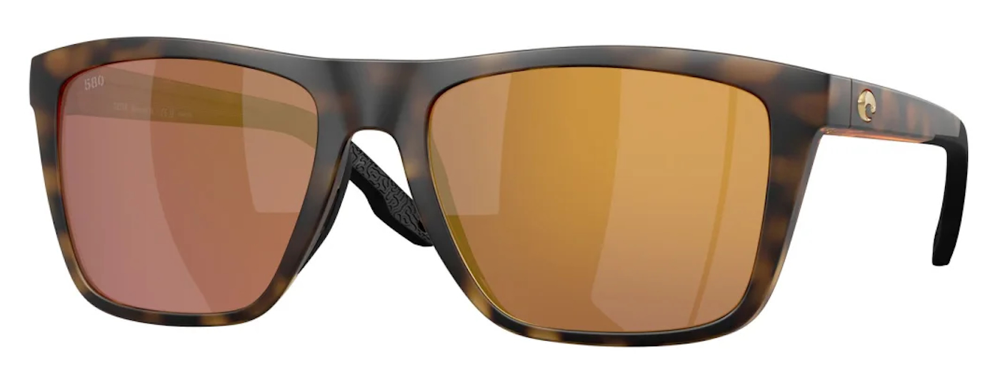 Costa lunettes polarisantes Mainsail XL Matte Tortoise Gold Mirror 580G